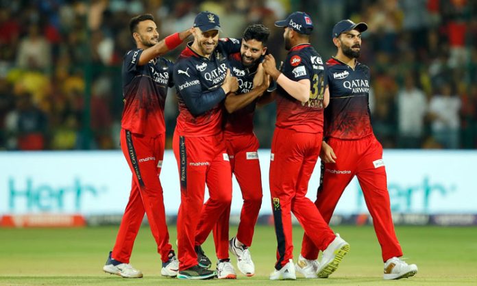 IPL 2023: Ruturaj Gaikwad dismissed for 3 against RCB