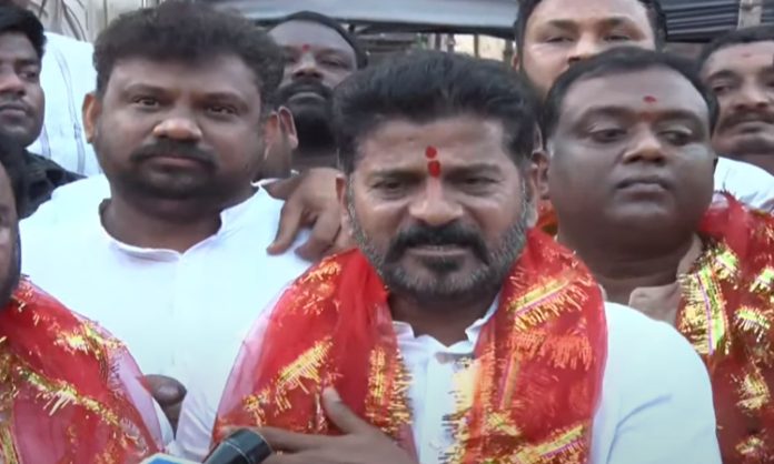 Revanth reddy challenge to etela rajender