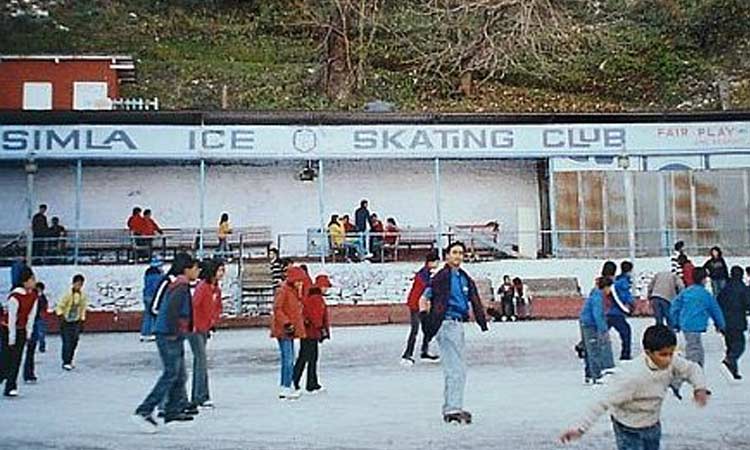 Simla Ice skating club
