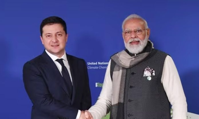 Ukraine President Zelensky writes to PM Modi