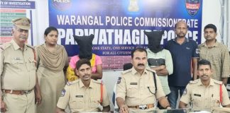 Parvatgiri police arrested three accused