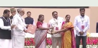 Telangana is once again a crop of awards at the national level