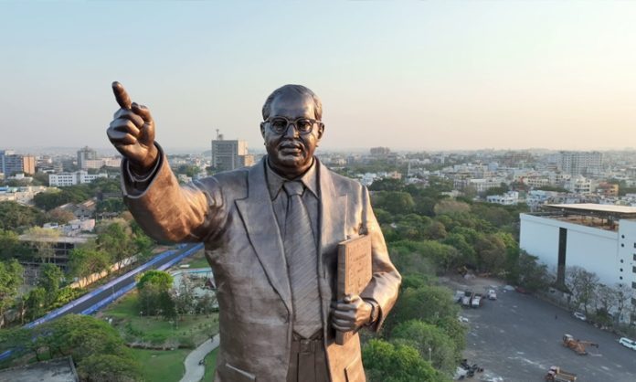 ambedkar statue unveiling in hyderabad