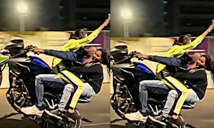 Stunt bike in india