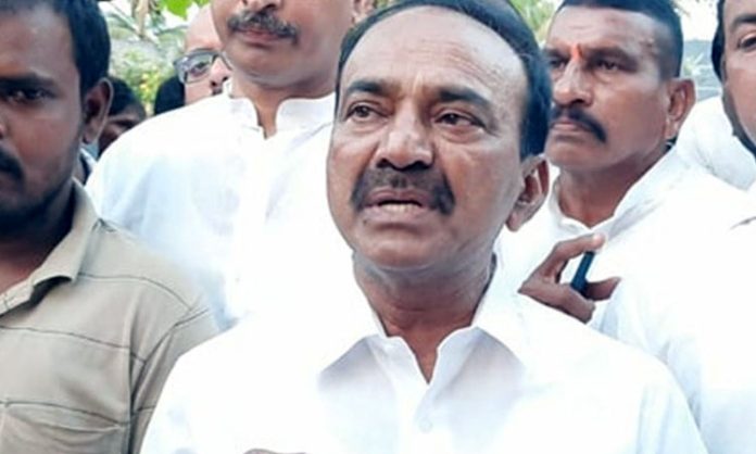 Etela Rajender attend to inquiry in paper leak case