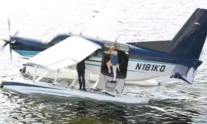 Water planes from Nagarjunasagar