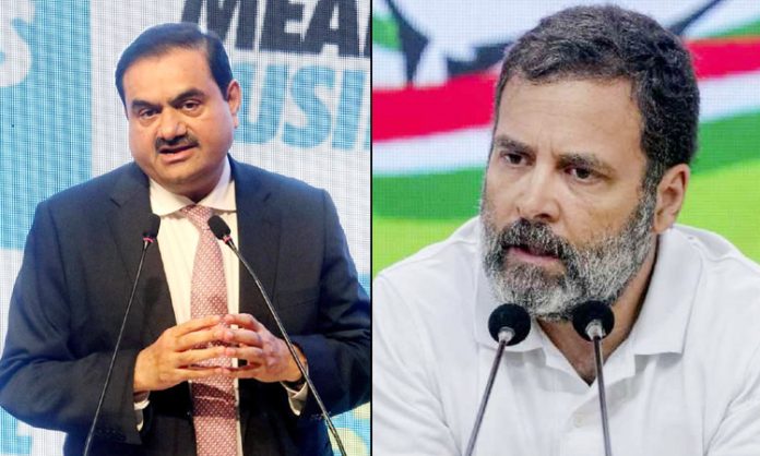 Adani Group counters Rahul Gandhi's criticism