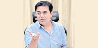 Minister KTR criticized modi
