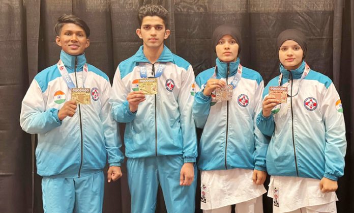 Two Golds for India in Karate