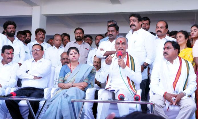 Harish Rao inaugurates water treatment plant trial run