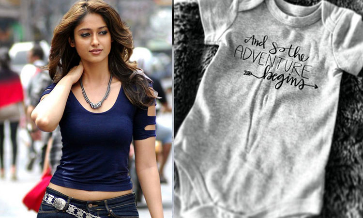 Ileana announced her pregnancy