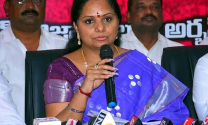 MLC Kavitha slams PM Modi over Unemployment