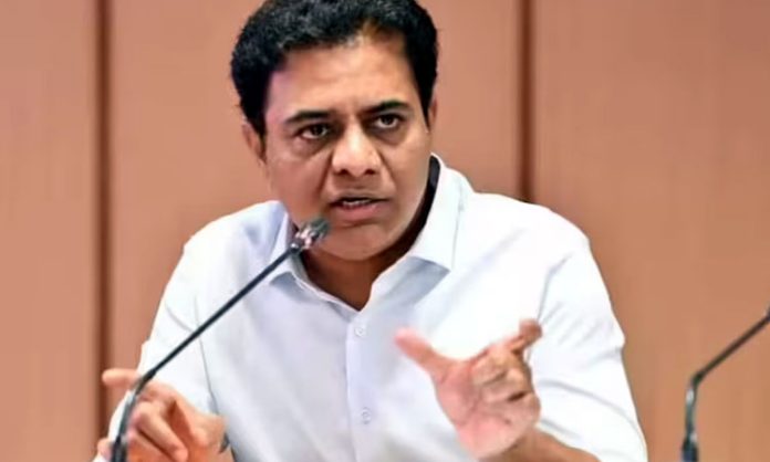 KTR Slams Congress over Priyanka Gandhi visit Hyderabad