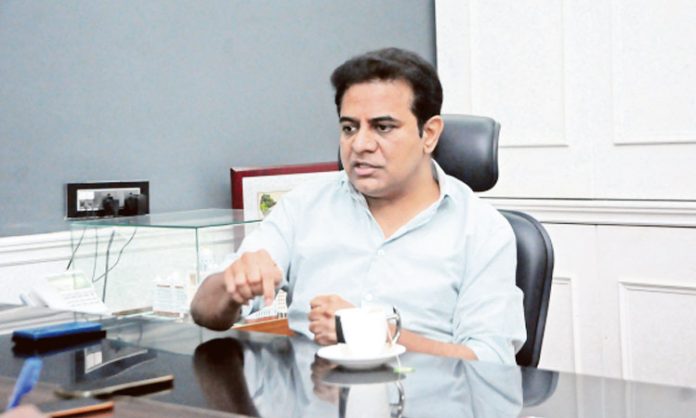 Minister KTR on National politics