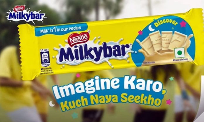 nestle milkybar unveils new campaign