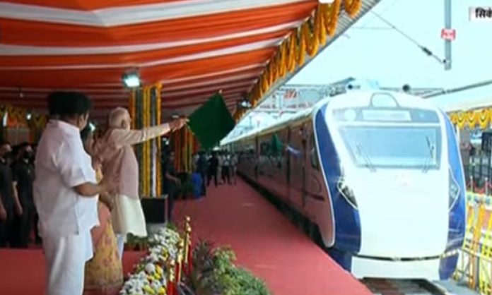 PM Modi inaugurates Vande Bharat Rail in Secunderabad