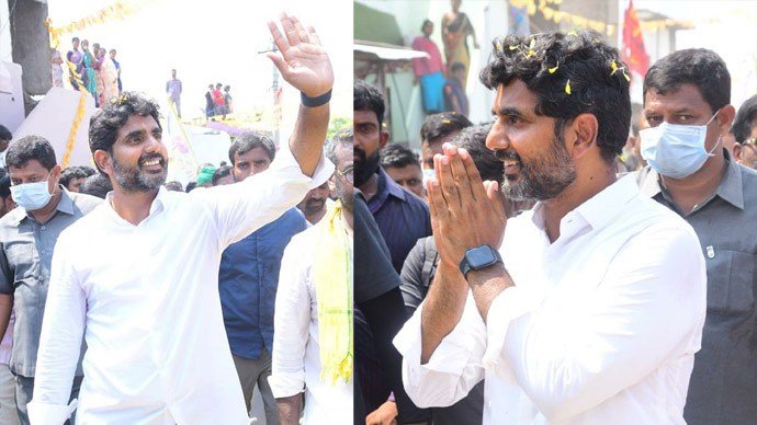 బెంజ్ మంత్రి మీ ఆవు కథలు ఆపాలి: నారా లోకేష్ - Mana Telangana