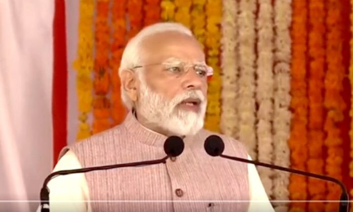PM Modi speech at parade ground sabha