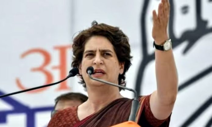 Priyanka Gandhi slams PM Modi