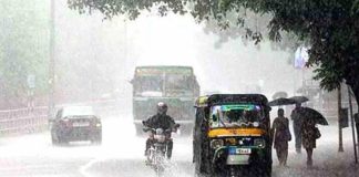 Three more days of rain