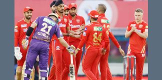 Punjab win against Kolkata knight riders