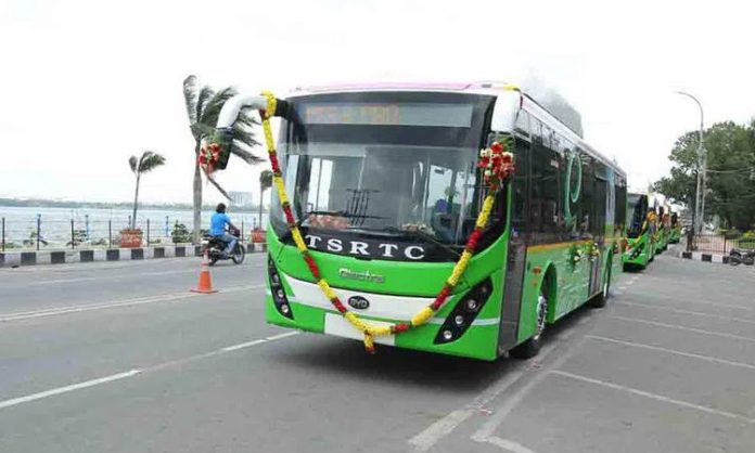 Electric bus Shamshabad to JBS