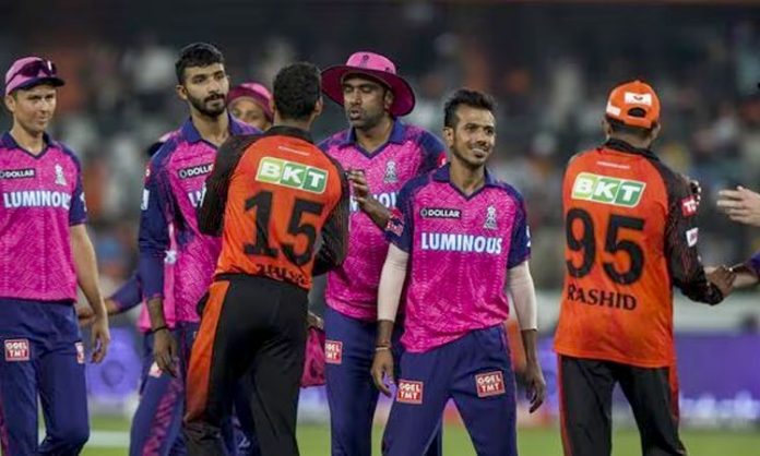 IPL 2023: RR Win by 72 runs against SRH