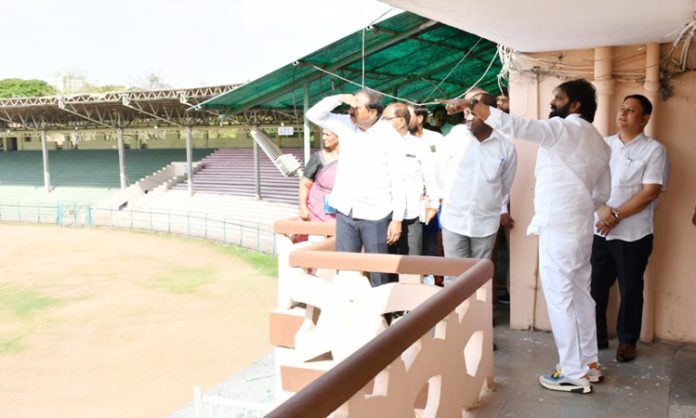 LB Stadium will be modernized: Minister V. Srinivas Goud