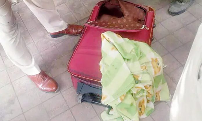 Dead Body Found Inside Suitcase