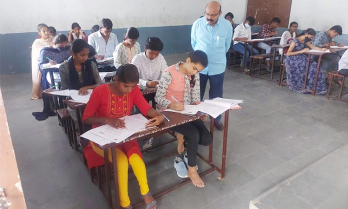 BC Gurukul Entrance Test which ended peacefully