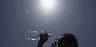 36 degrees Temperatures recorded in Hyderabad