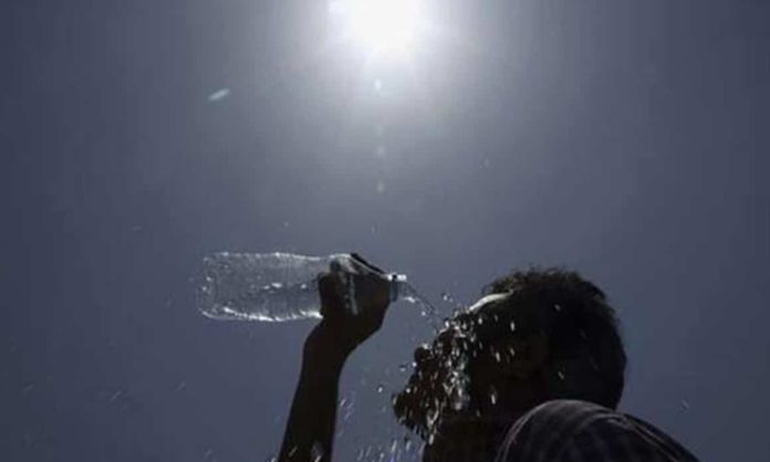 36 degrees Temperatures recorded in Hyderabad