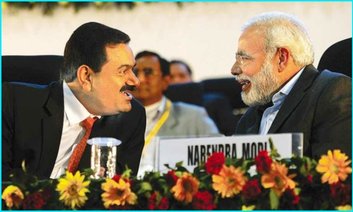 Adani become rich in three years with Modi