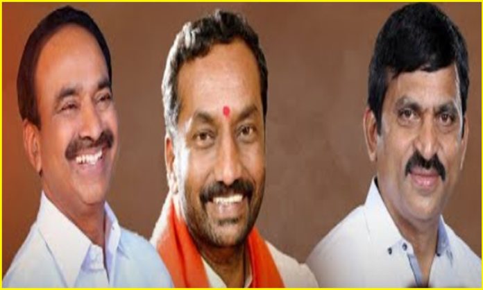 BJP MLA Etela rajender meet Ponguleti Srinivas Reddy