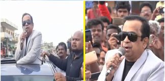 Brahmanandam in Karnataka election campaign