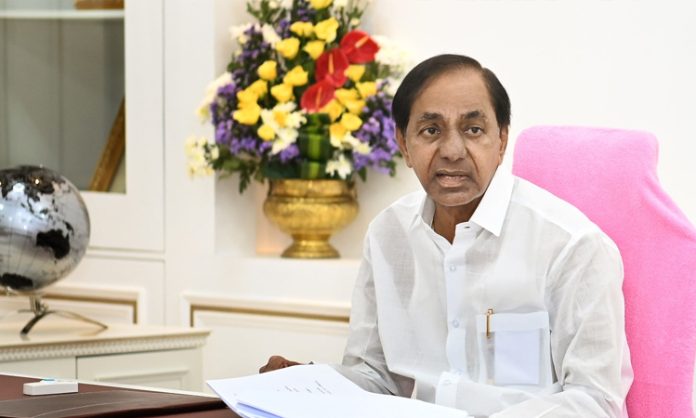 CM KCR Review on Godavari Projects