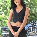 Geethika Tiwari black dress photos