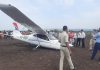 Emergency landing of training aircraft in Belagavi