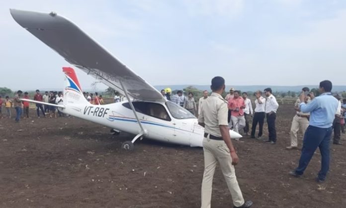Emergency landing of training aircraft in Belagavi