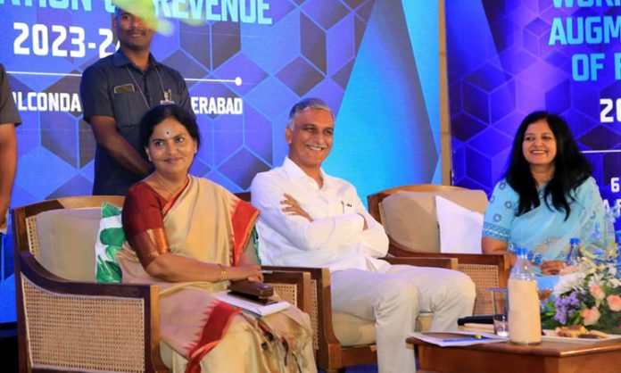 Harish Rao speech at Commercial Taxes Department Intellectual Conference