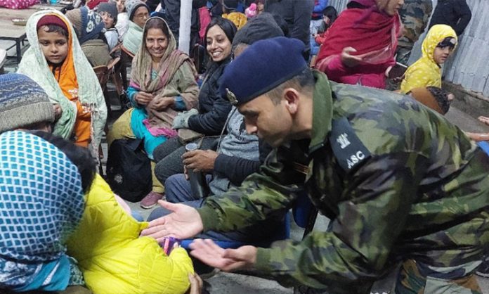 Indian Army Rescues 500 people