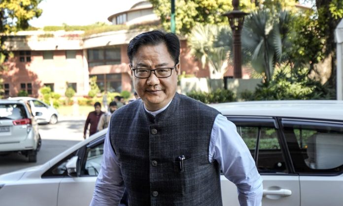 Kiren Rijiju Replaced As Law Minister