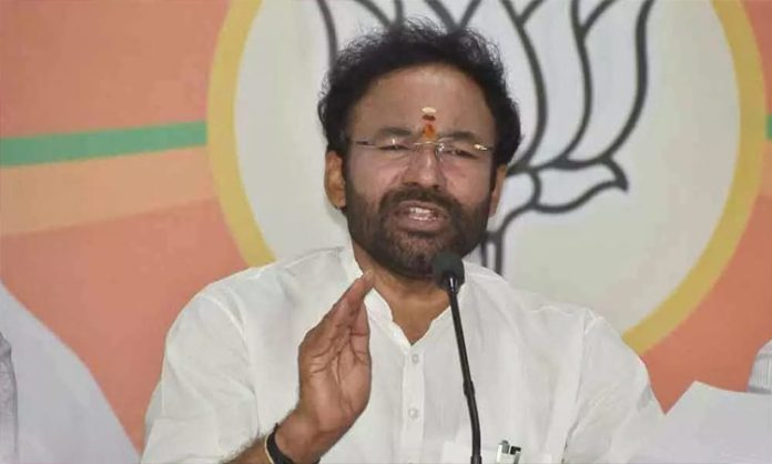 Kishan reddy comments on separate state of Telangana