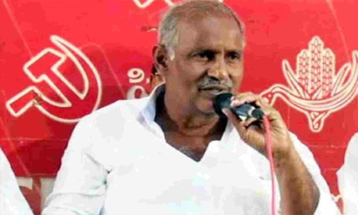 Kunamneni Sambasiva Rao slams CM KCR