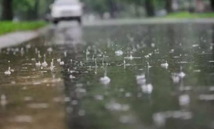 Light rains in Telangana