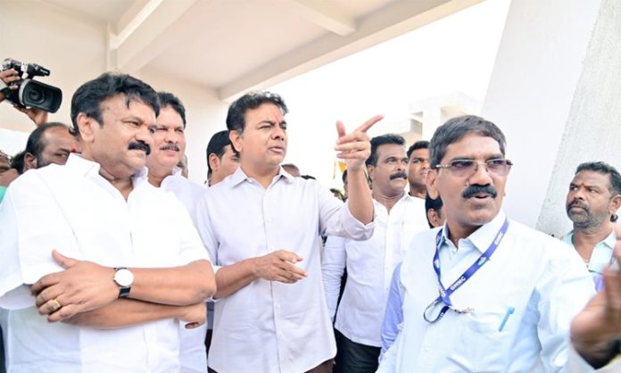 Minister KTR inaugurated Vaikunta Dhaamam at Begumpet