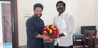Minister Puvvada Ajay met Jr. NTR