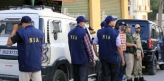 NIA searches in six states