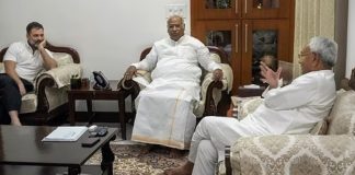 Nitish Kumar met with Rahul and Kharge