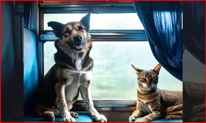 Online tickets for those carrying pets on trains